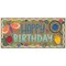 Big Dot of Happiness Buggin' Out Birthday Kraft Paper Banner, Colorful Insects & Bug-Themed Happy Birthday Printed Brown Paper Party Sign Decor – 1 Ct